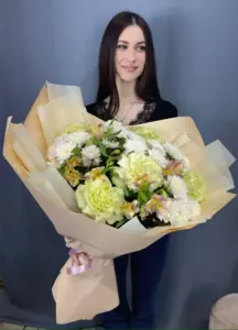 Сборный букет «Лайм»