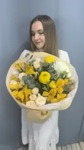 Сборный букет «Солнечный день»